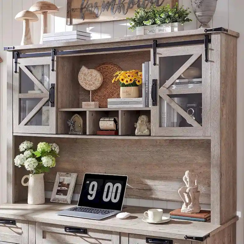 Bahut de bureau style ferme 42 pouces