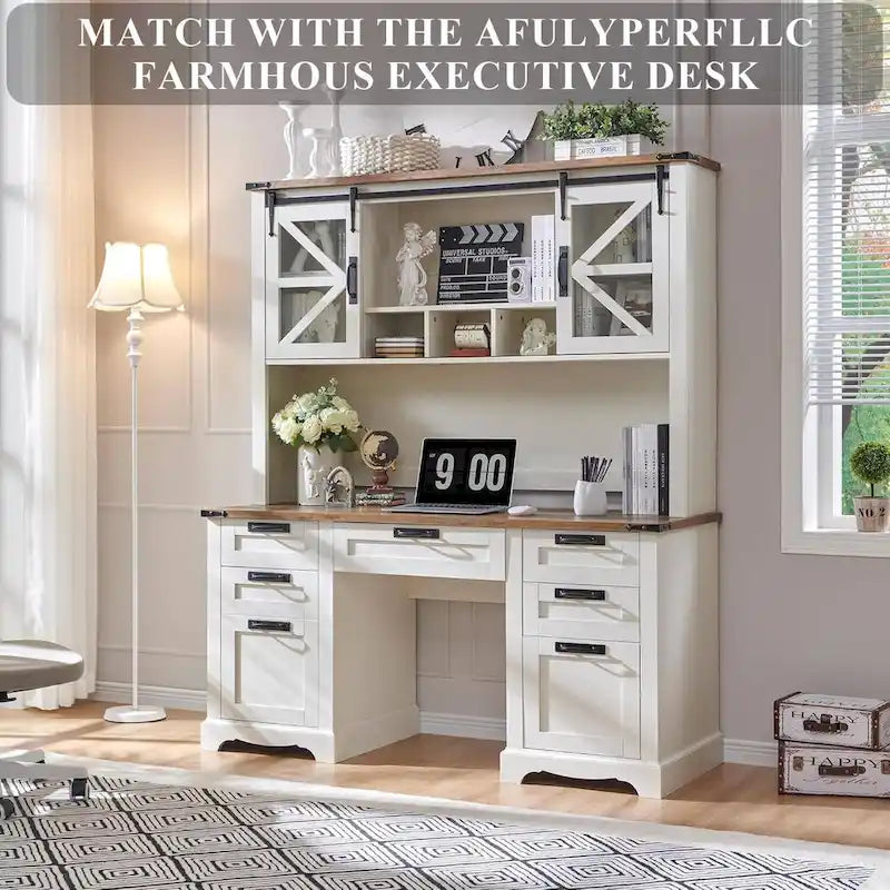 Bahut de bureau style ferme 42 pouces