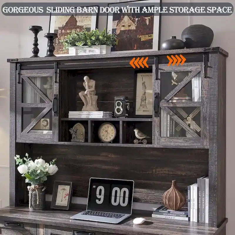 Bahut de bureau style ferme 42 pouces