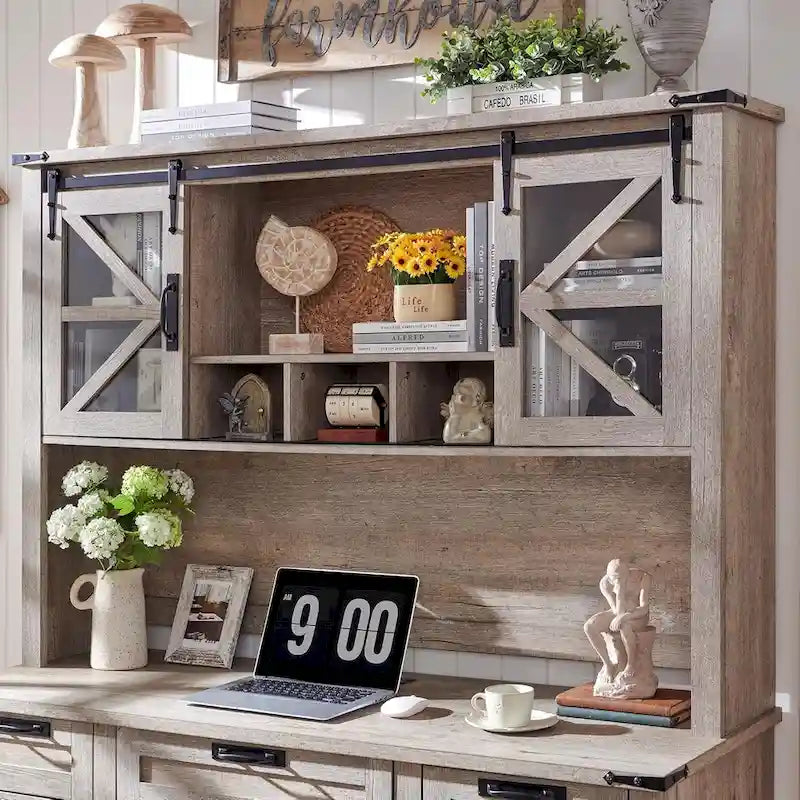 Bahut de bureau style ferme 42 pouces
