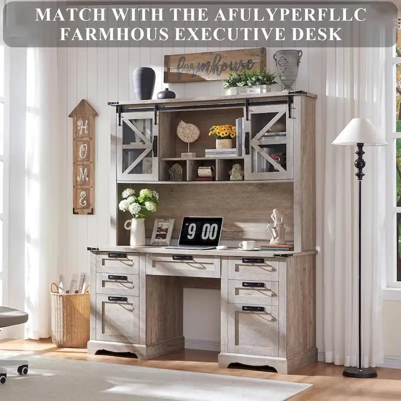 Bahut de bureau style ferme 42 pouces