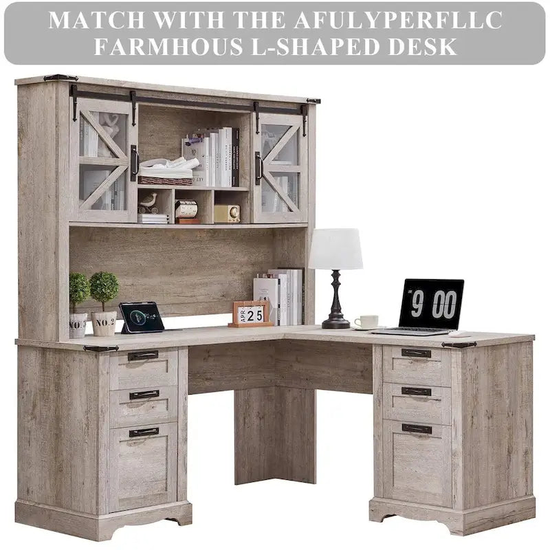 Bahut de bureau style ferme 42 pouces