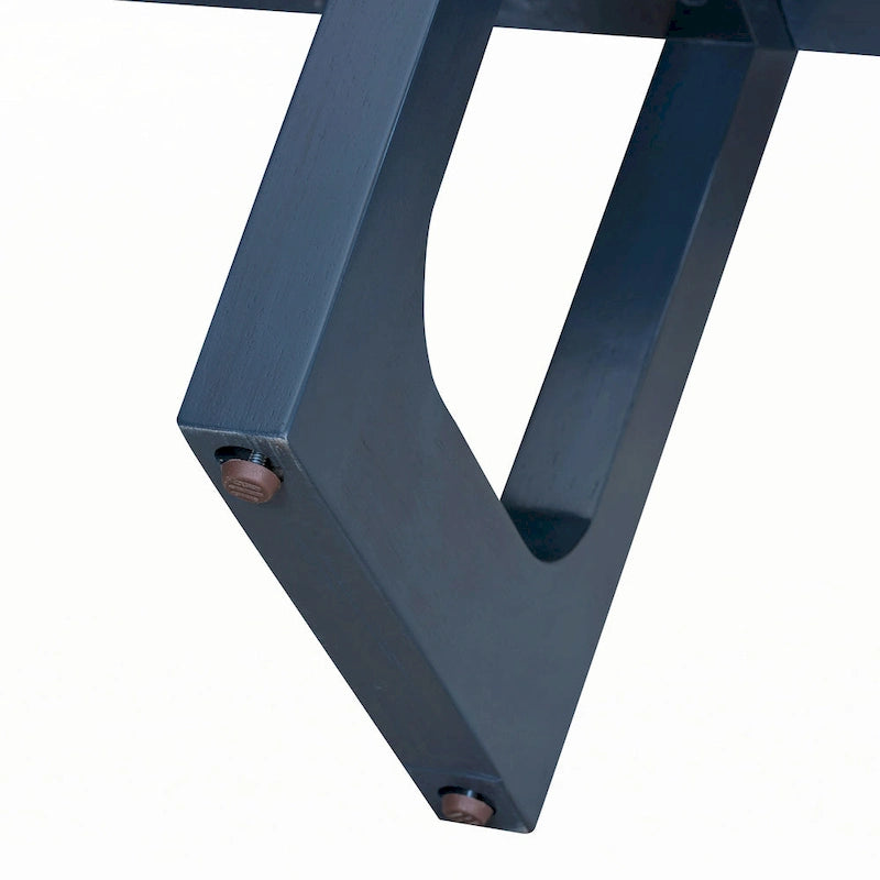 Console étroite avec plateau effet marbre
