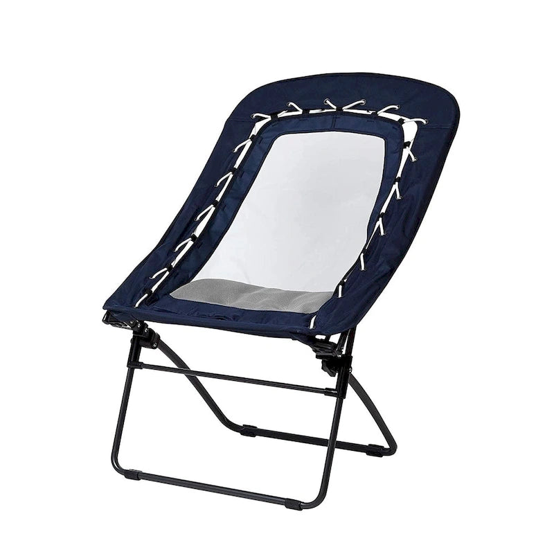 Chaise longue à suspension élastique