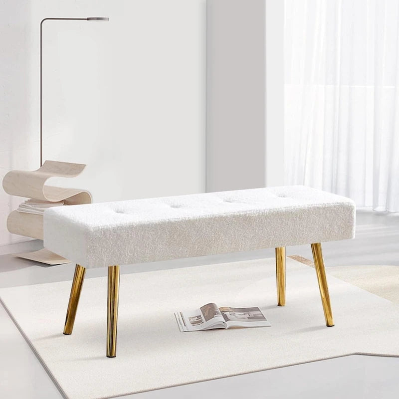 Banc rembourré pour chambre, entrée, salle à manger
