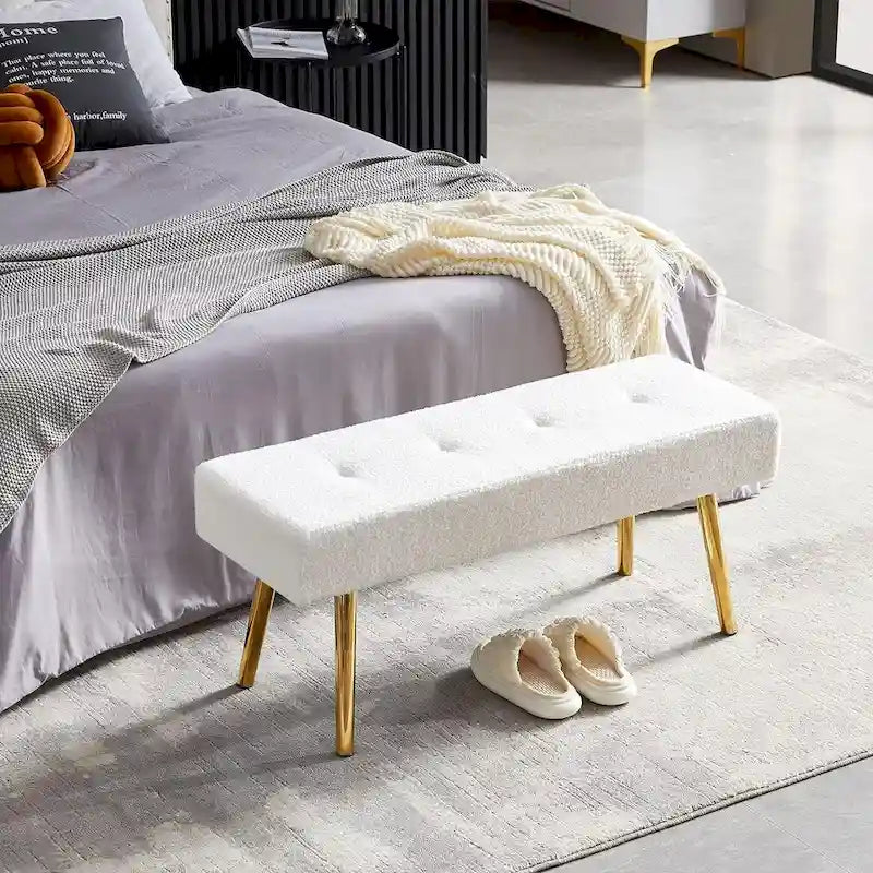 Banc rembourré pour chambre, entrée, salle à manger