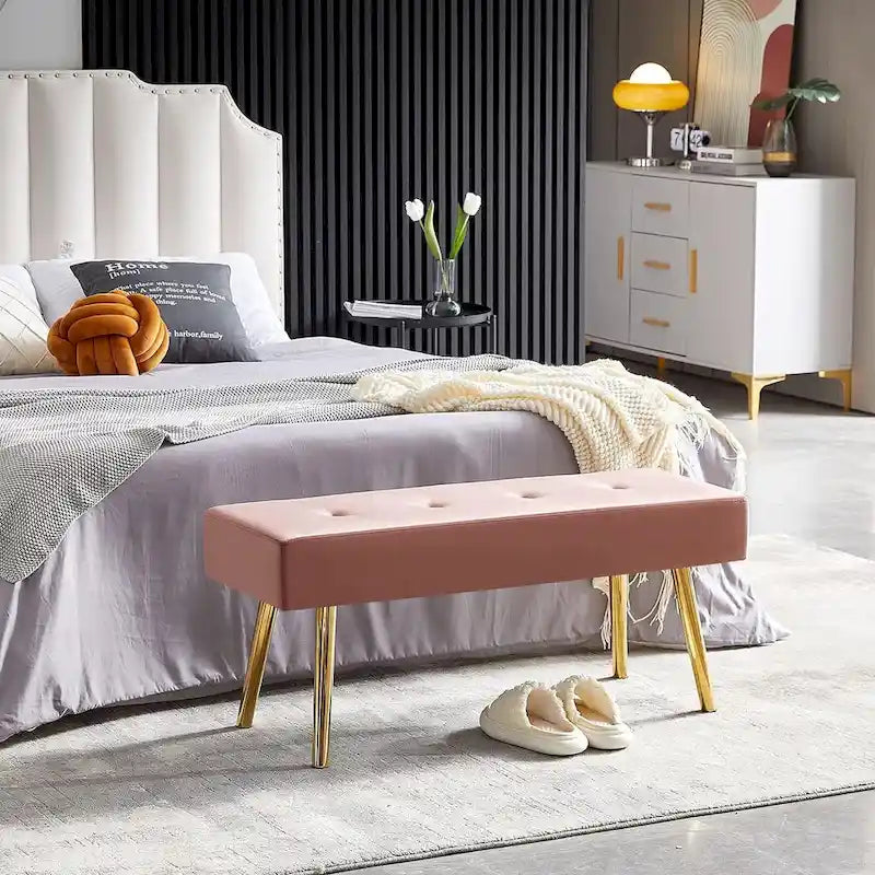 Banc rembourré pour chambre, entrée, salle à manger