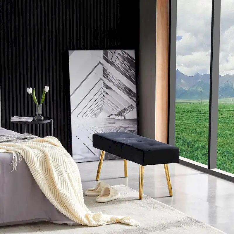 Banc rembourré pour chambre, entrée, salle à manger