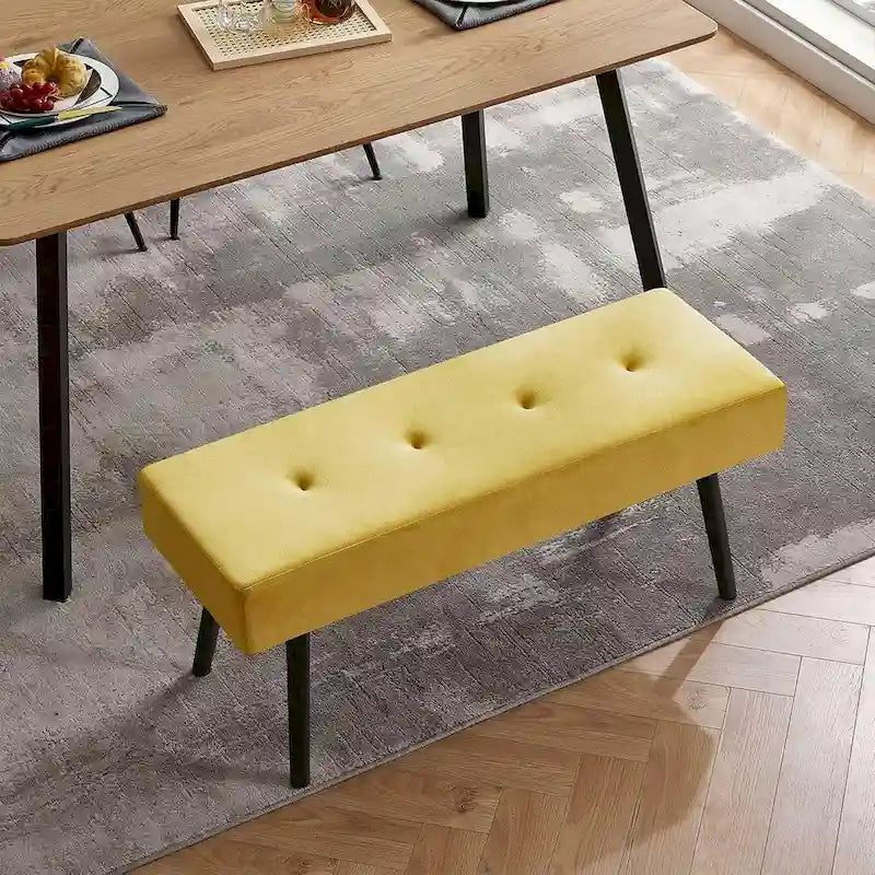 Banc rembourré pour chambre, entrée, salle à manger