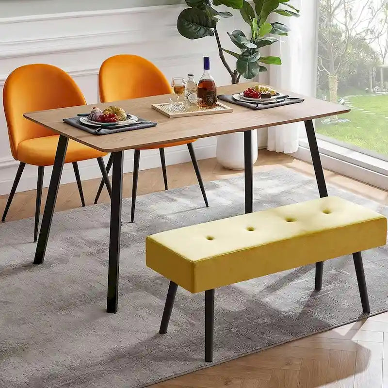 Banc rembourré pour chambre, entrée, salle à manger