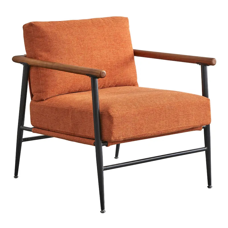 Chaise Demi Moderne du Milieu du Siècle