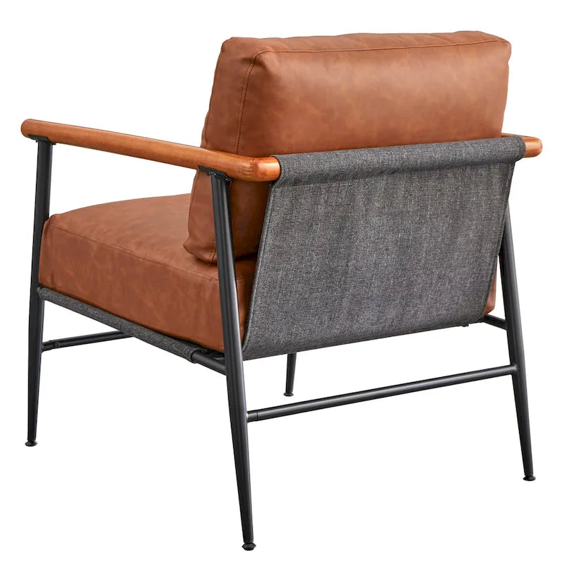 Chaise Demi Moderne du Milieu du Siècle