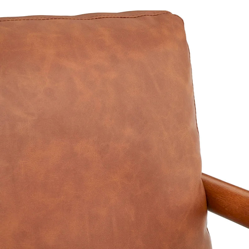 Chaise Demi Moderne du Milieu du Siècle