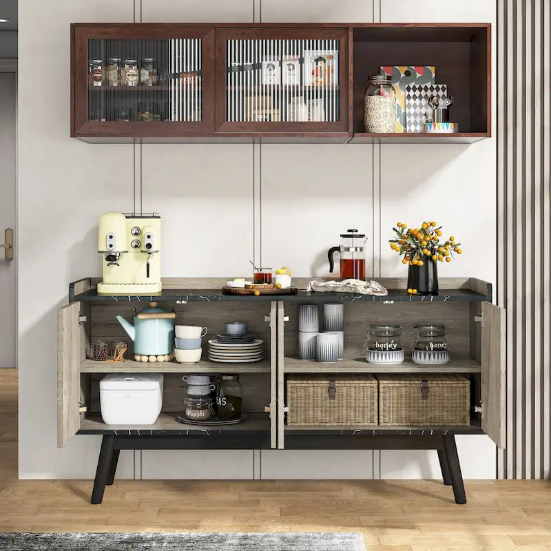 Buffet de cuisine, bahut, 55 pouces