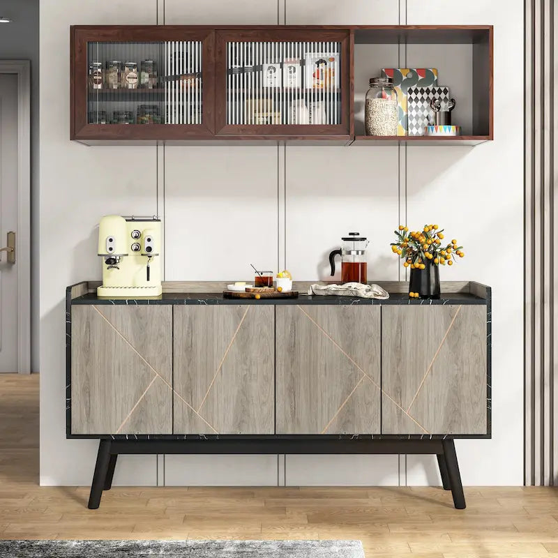 Buffet de cuisine, bahut, 55 pouces