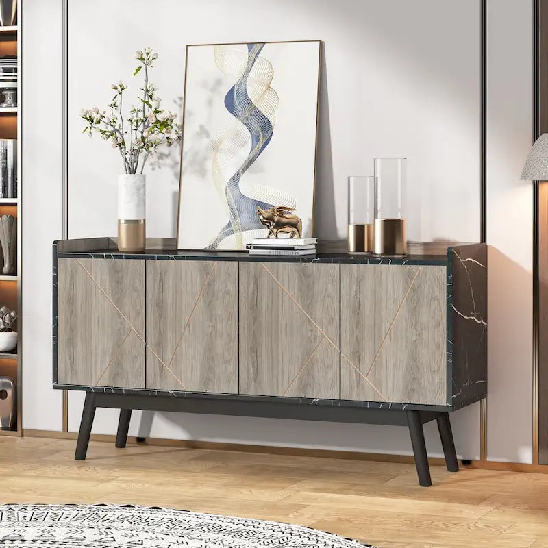 Buffet de cuisine, bahut, 55 pouces