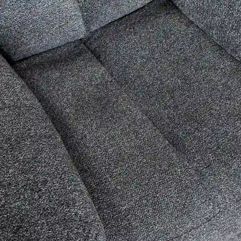 Fauteuil inclinable manuel pivotant à bascule surrembourré