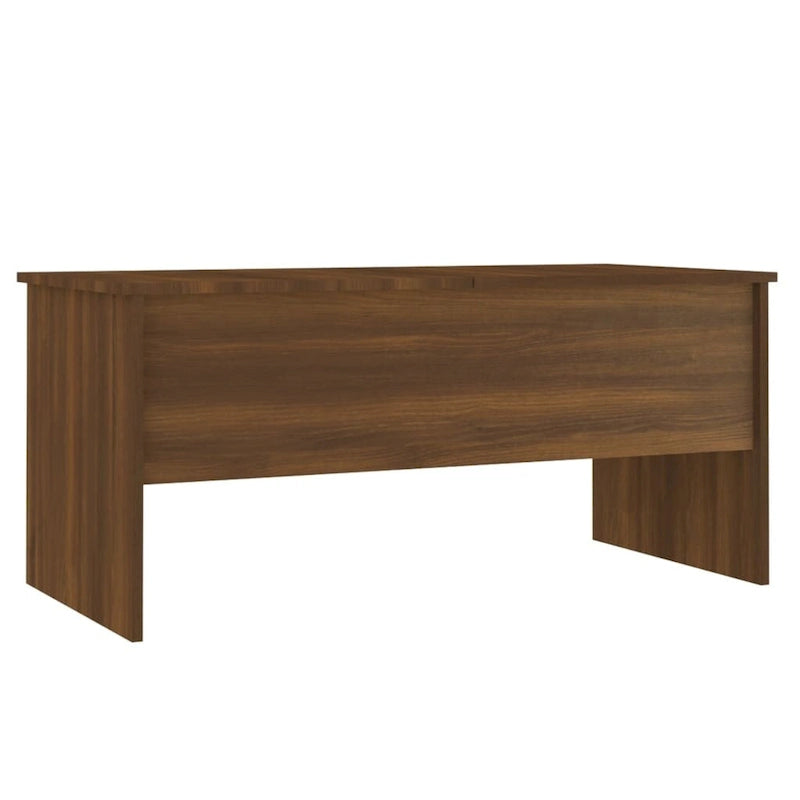 Table basse avec plateau relevable, table d'appoint, bout de canapé en bois d'ingénierie