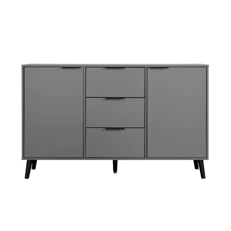 Buffet en bois avec rangement, meuble bar à café