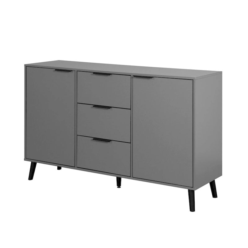 Buffet en bois avec rangement, meuble bar à café